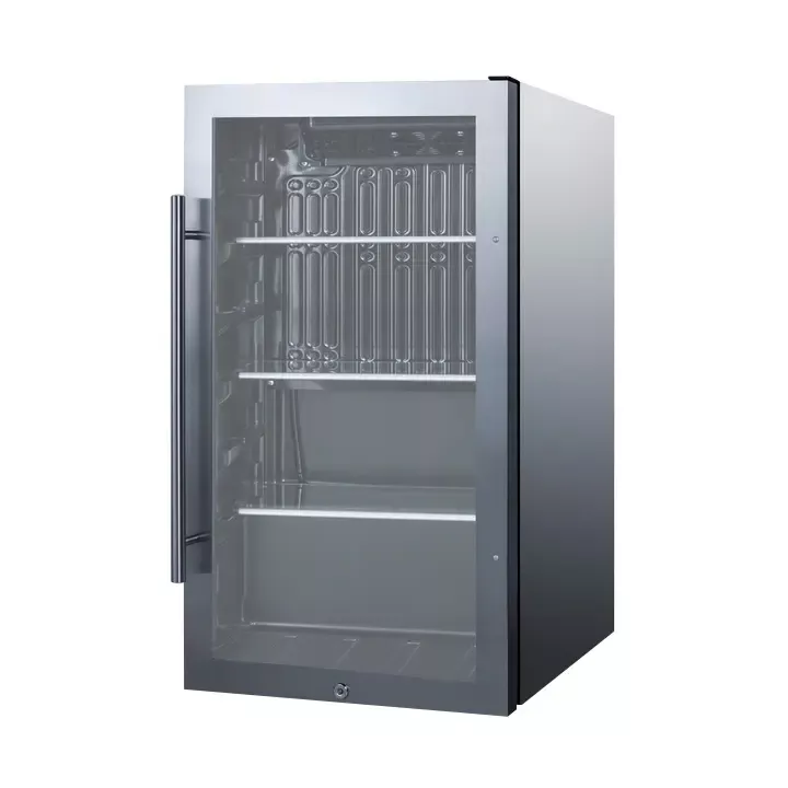Summit 19" Wide Shallow Outdoor Beverage Center