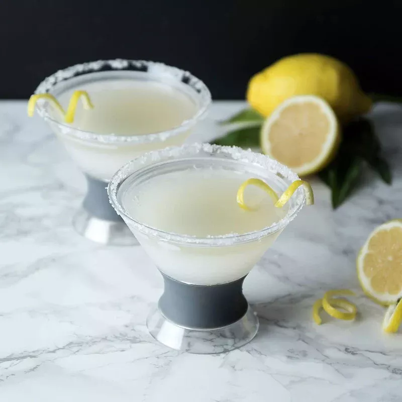 True Set of 2Host Martini Freeze Cooling Cups