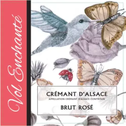 Vol Enchante Cremant d'Alsace Brut Rose