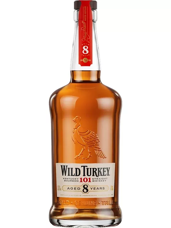 Wild Turkey 101 8 Year Old Bourbon Whiskey