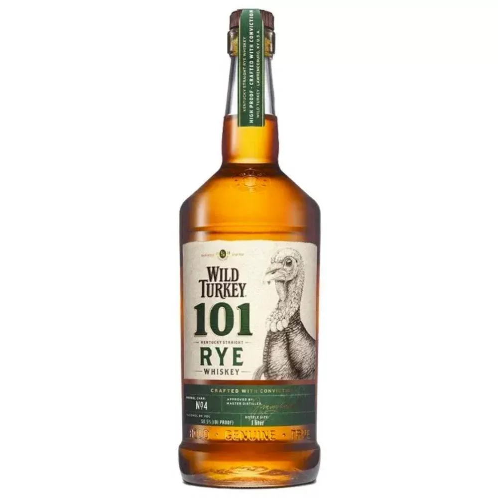 Wild Turkey 101 Rye Whiskey 1 Liter