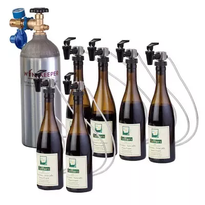 WineKeeper 6 Bottle Wine Tasting Station
